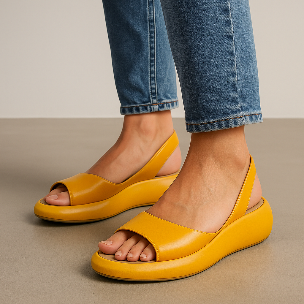Orisyn - Minimalistische Sandalen met Open Teengedeelte