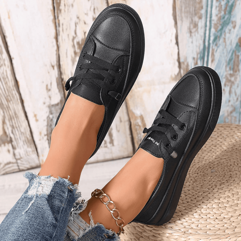 Nora | Veterschoenen met orthopedische inlegzolen