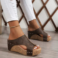 Melissa | Hoogwaardige sandalen met sleehak