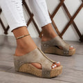 Melissa | Hoogwaardige sandalen met sleehak