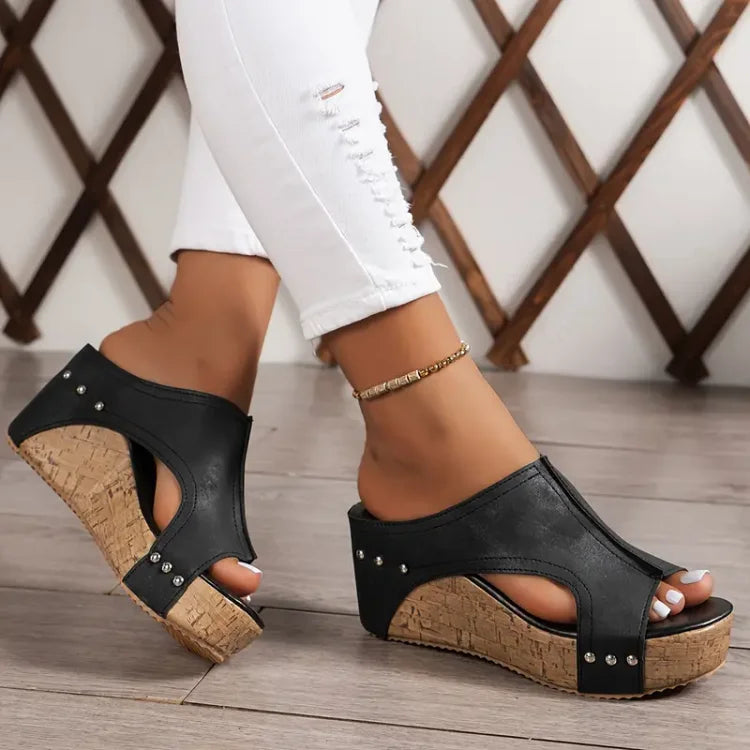 Melissa | Hoogwaardige sandalen met sleehak