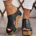 Melissa | Hoogwaardige sandalen met sleehak