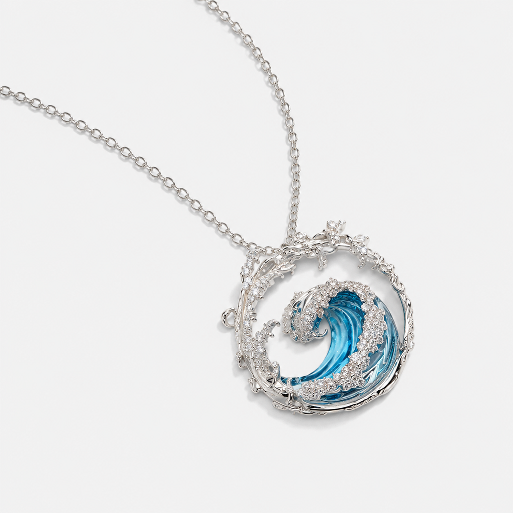 Ketting met hanger “Belofte van de Oceaan”