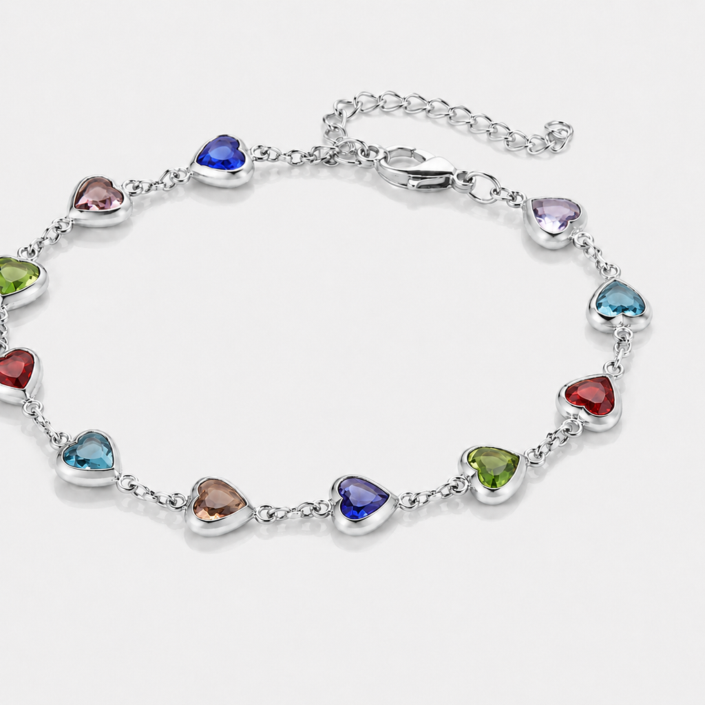 Unieke hartvormige armband