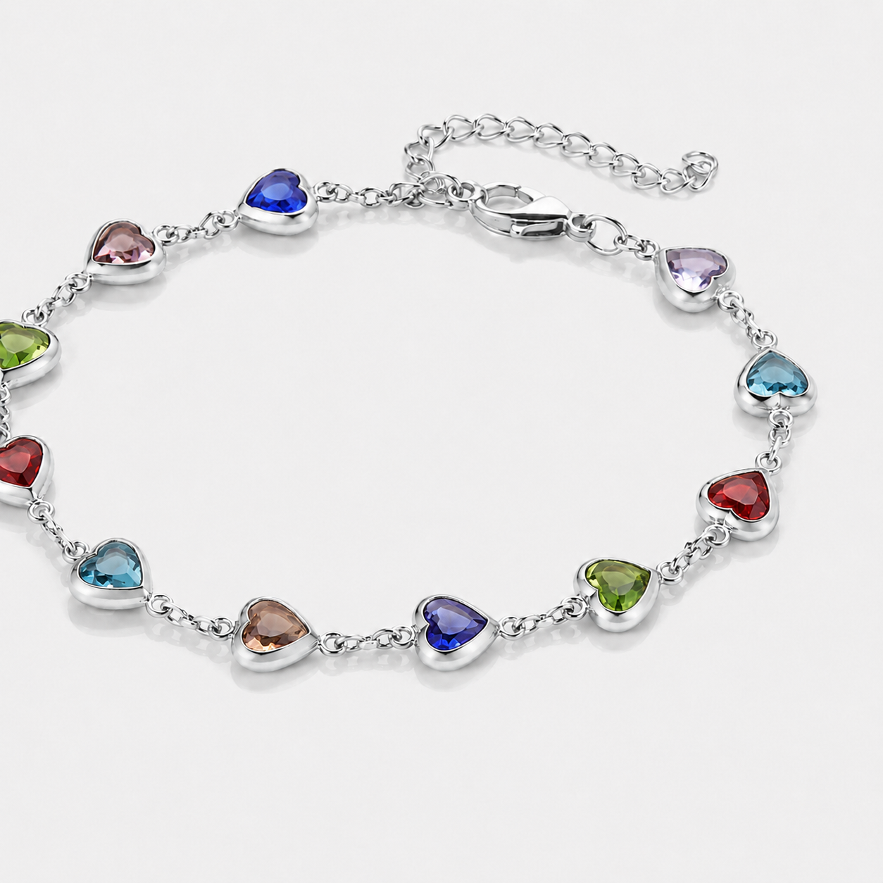 Unieke hartvormige armband