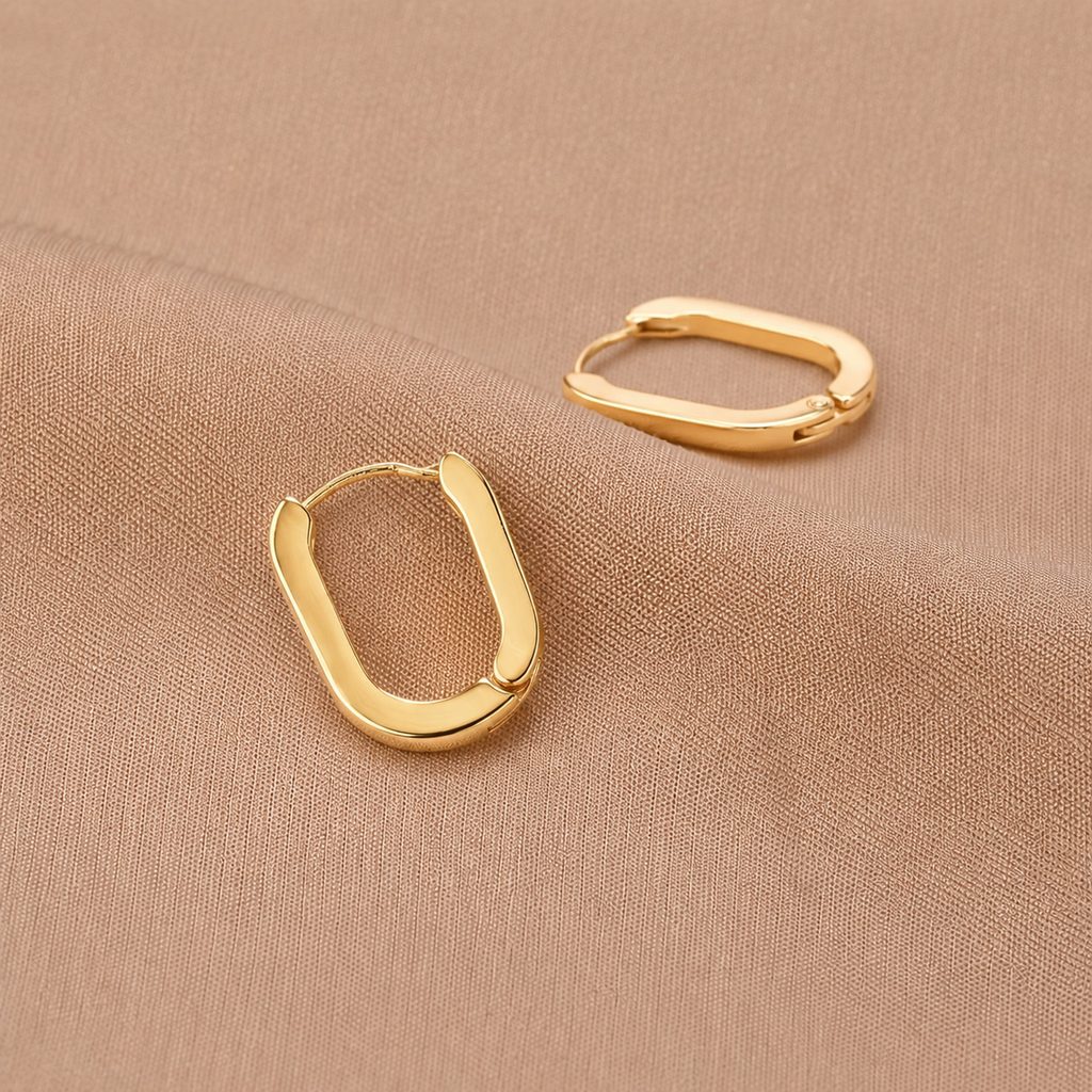 Elegante geometrische oorbellen