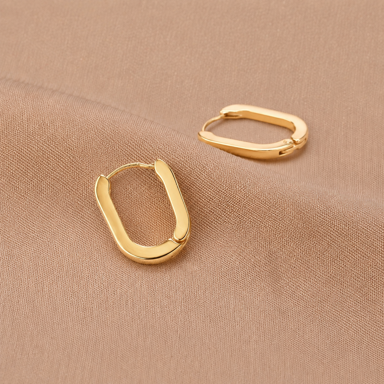 Elegante geometrische oorbellen