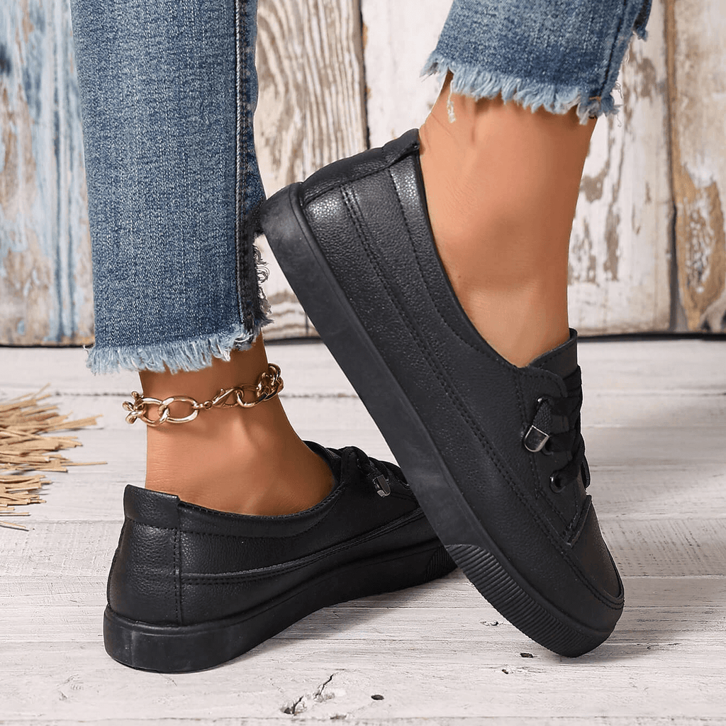 Nora | Veterschoenen met orthopedische inlegzolen