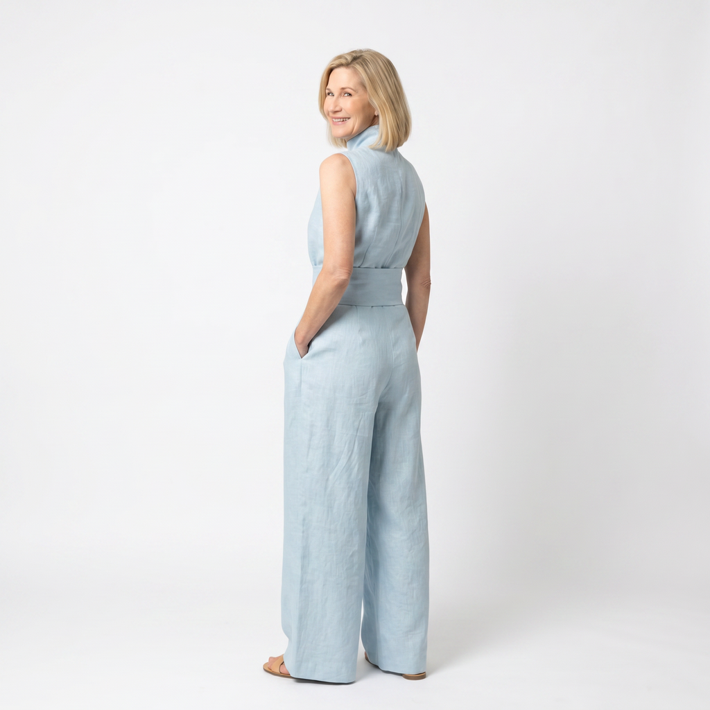 Teya | Elegante Linnen Jumpsuit