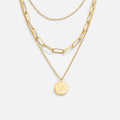Janie | Coin Gelaagde Ketting