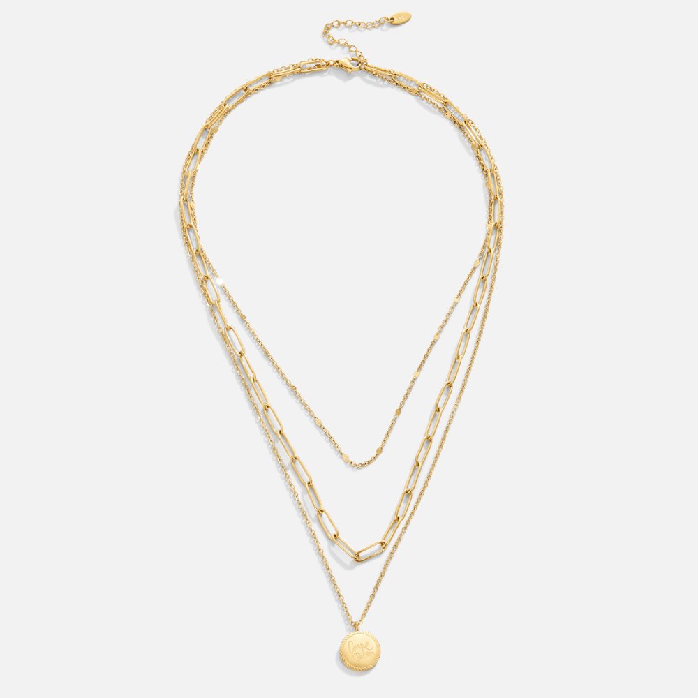 Janie | Coin Gelaagde Ketting