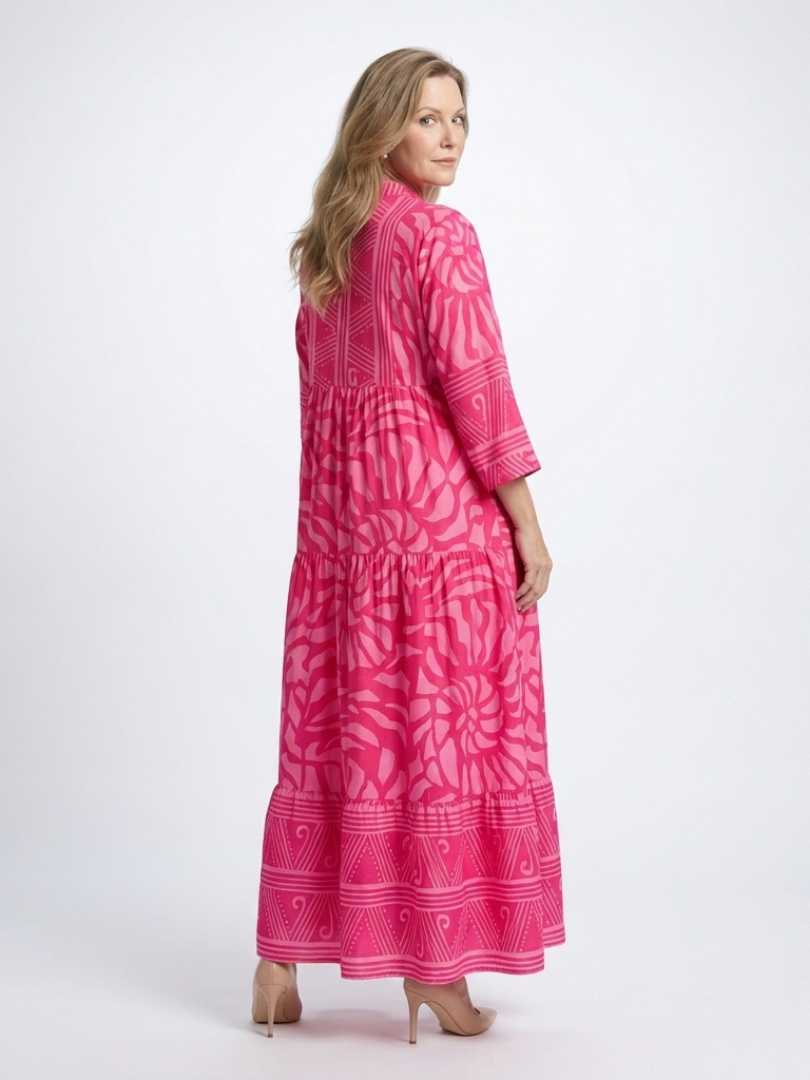 Marielle | Knop Voor Midi Jurk