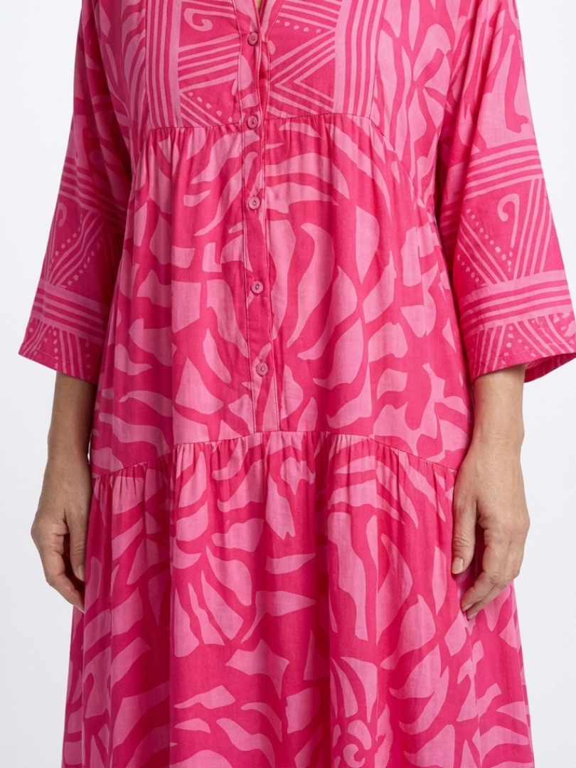 Marielle | Knop Voor Midi Jurk