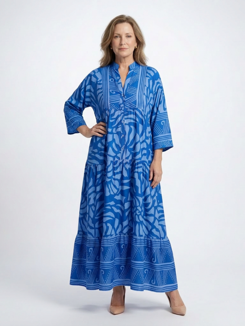 Marielle | Knop Voor Midi Jurk