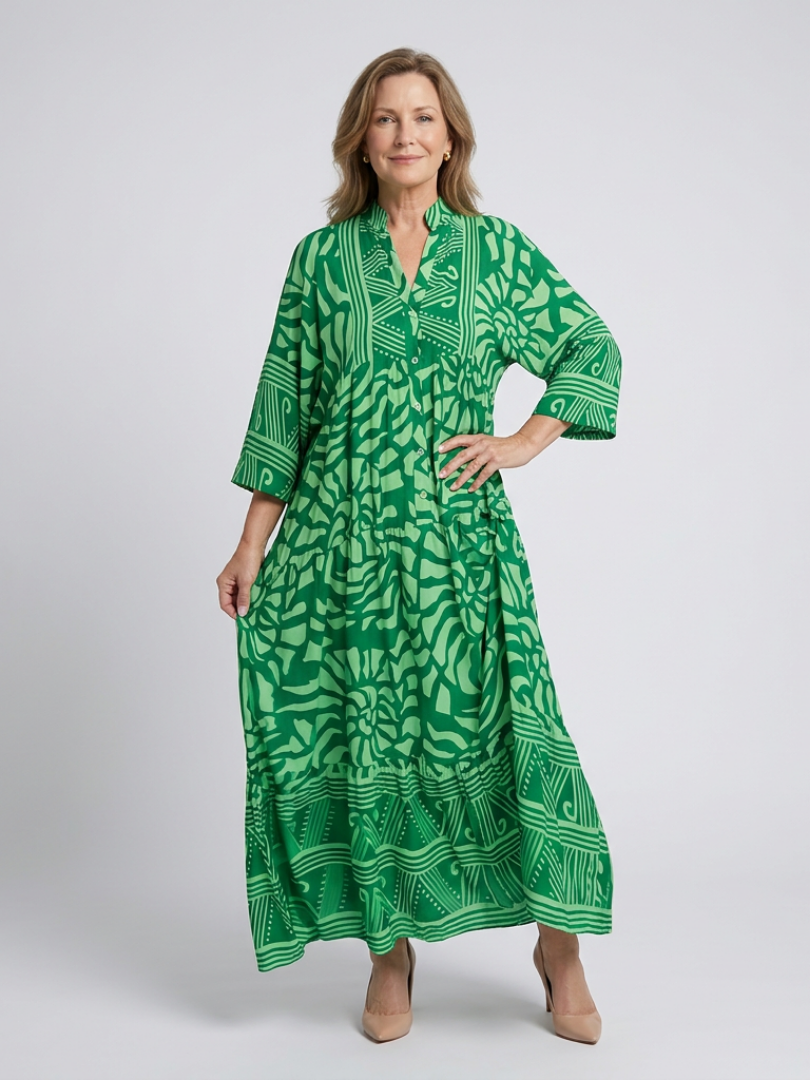 Marielle | Knop Voor Midi Jurk