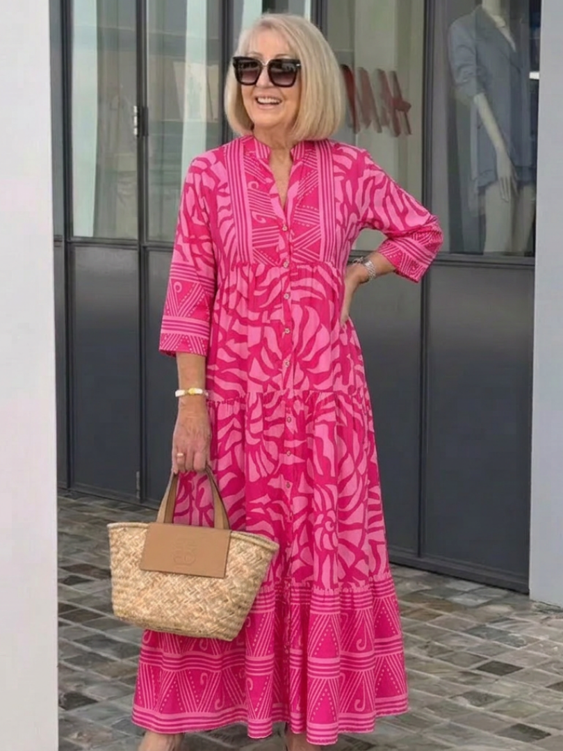 Marielle | Knop Voor Midi Jurk