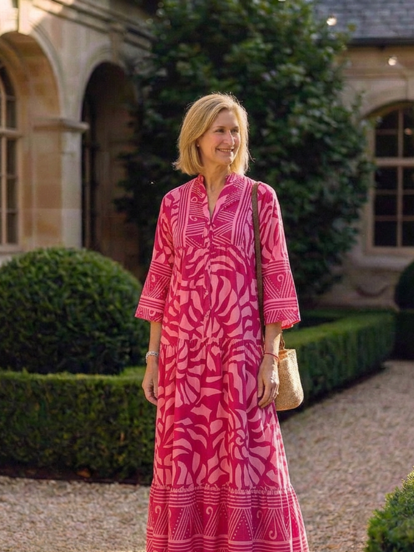 Marielle | Knop Voor Midi Jurk